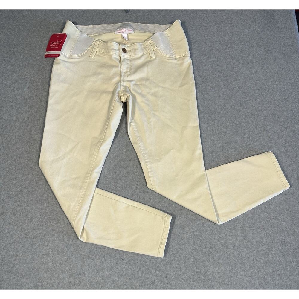 Isabel Maternity Womens Size 6 Skinny Pants Expandable Side Panels NWT